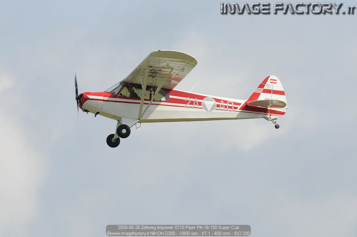 2009-06-26 Zeltweg Airpower 0710 Piper PA-18-150 Super Cub
